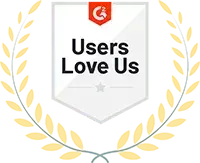 G2 Users Love Us badge